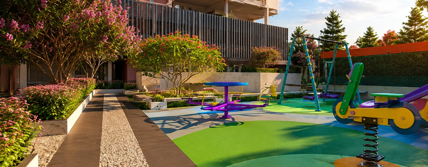 Silver Meteor Tathawade Children's Play Area Image